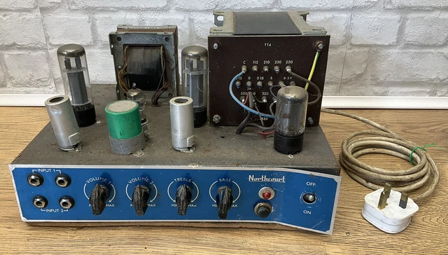 Northcourt - Vintage British Amplifier - Valve Guitar Amp - Untested