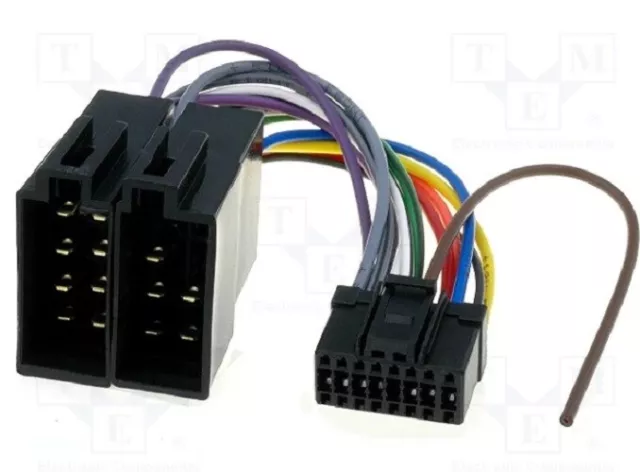 Cable adaptateur ISO autoradio Pioneer DEH-X3800UI DEH-X4800BT DEH