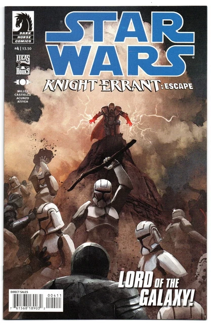 Star Wars: Knight Errant—Escape #4 Lord Of The Galaxy Dark Horse Lucas Books