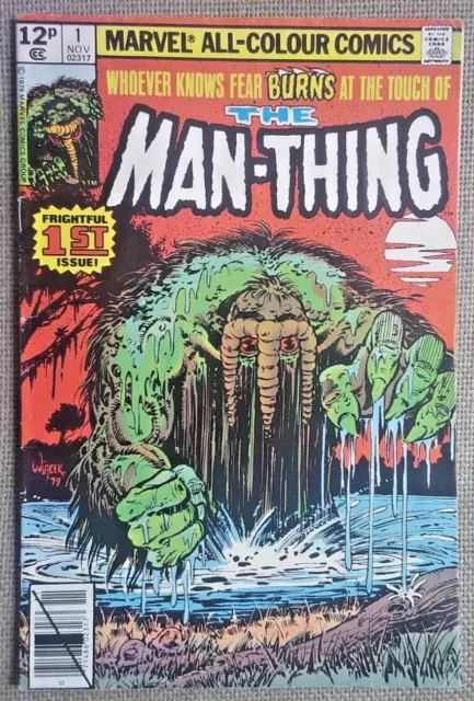 THE MAN-THING NO.1 VOL.2 FROM 1979 . RE-GENERATION and RE-BIRTH !