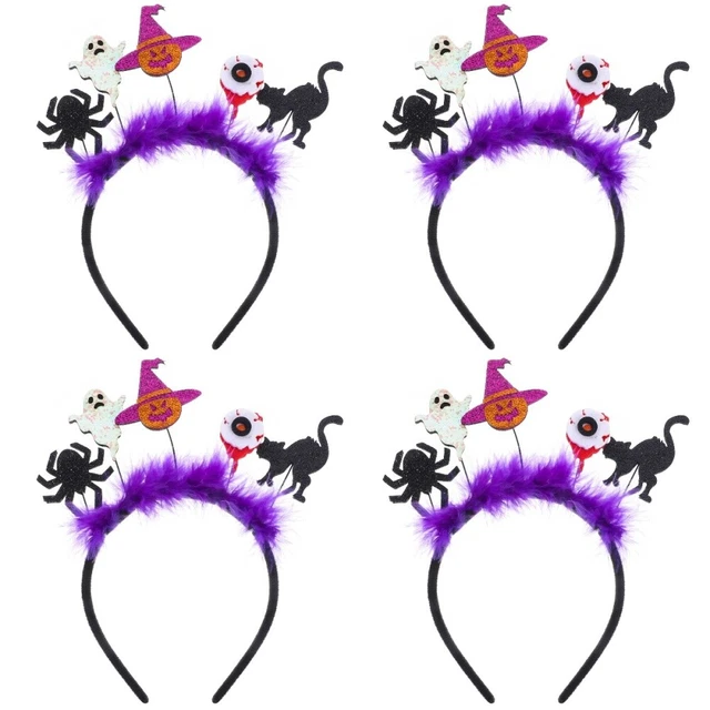 4x festival décoratif accessoires pour cheveux bandeau