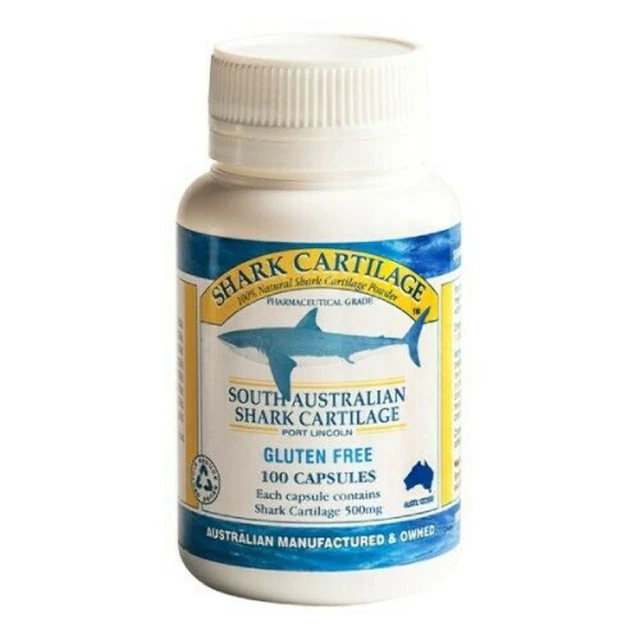 Shark Cartilage 500mg 100 Capsules