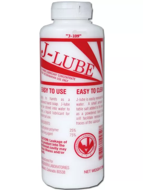 J-LUBE Powder KIT INJECTOR APPLICATOR GLOVES BAG AnalSex Fisting Lubricant  28.4g