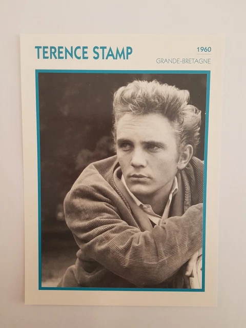 Terence Stamp - Carte Fiche Cinema Portrait De Star