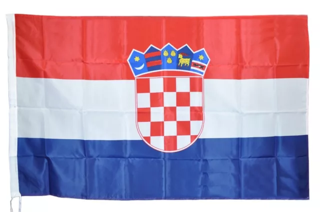 BANDIERA CROAZIA CROATA CROATIAN FLAG CROATIA DRAPEAU BANDERA cm 90x150