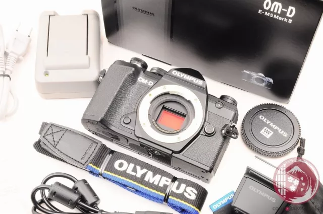 [ 2032 shots TOP MINT in Box ] Olympus OM-D E-M5 Mark III 20.4MP from Japan C842