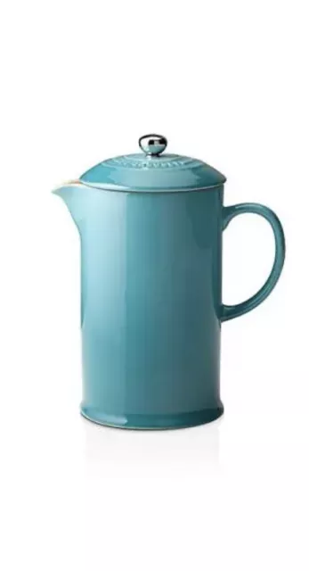 Le Creuset Stoneware Cafetière French Press with Stainless Steel Plunger, 1