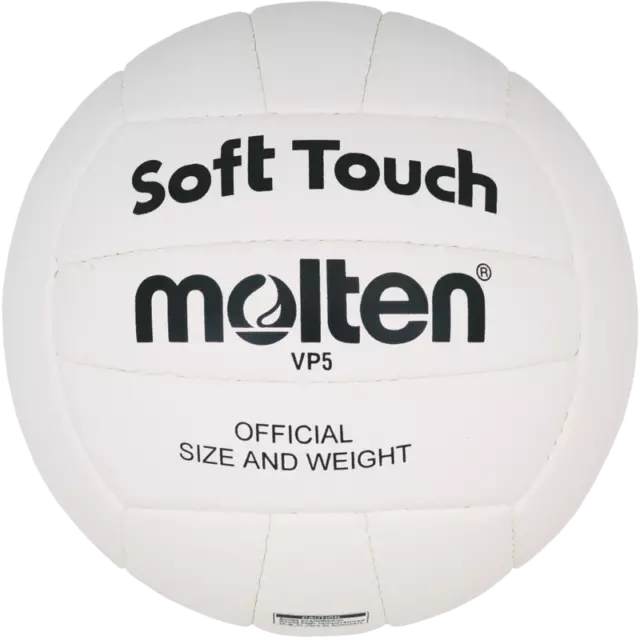 Molten Volleyball VP5, weiß, Größe 5