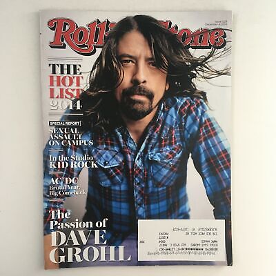 Rolling Stone Magazine December 4 2014 Dave Grohl, AC/DC Brutal Year & Kid Rock