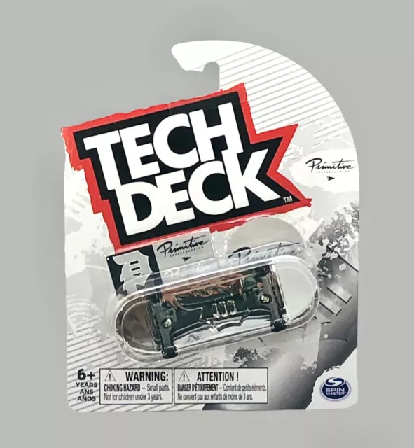 TECH DECK PRIMITIVE Ultra Rare Platinum Skateboard CHASE Fingerboard ...