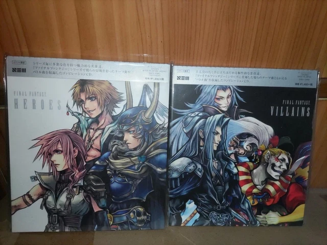 新品　未使用　HEROES AND VILLAINS FINAL FANTASY Pre-Order] Heroes and Villains - Select Tracks from the