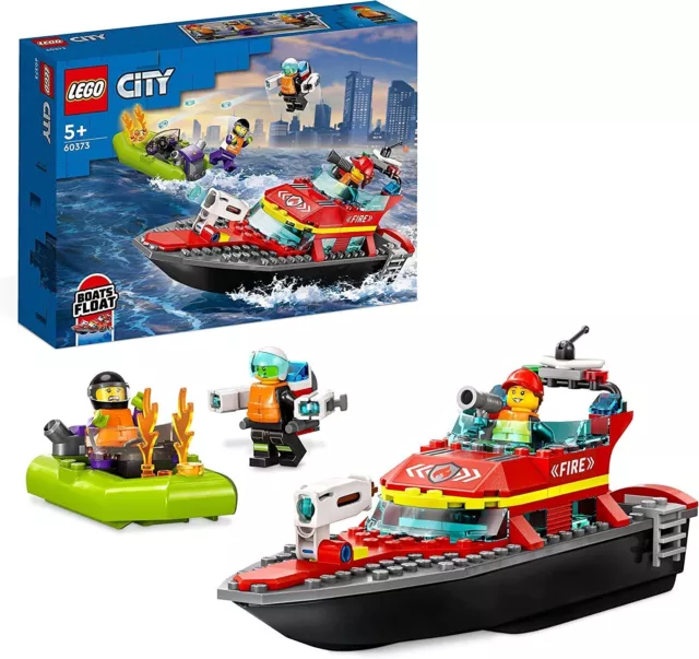 Lego City 60373 Feuerwehrboot - Neu Ovp