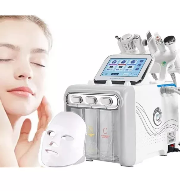 7in1 / 6in1 Hydro Water Dermabrasion Hydra Machine Deep Clean Facial Skin Care