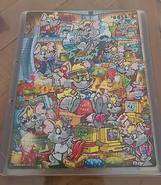 KINDER MAXI PUZZLE~ Les Souris