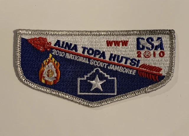 OA Aina Topa Hutsi 2010 National Scout Jamboree Flap Mint