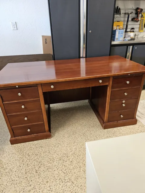 Solid Wood Thomasville Executive Desk