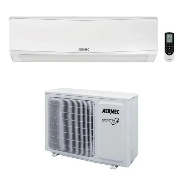 Aermec SPG250-9000btu inverter heat pump air conditioner gas R32