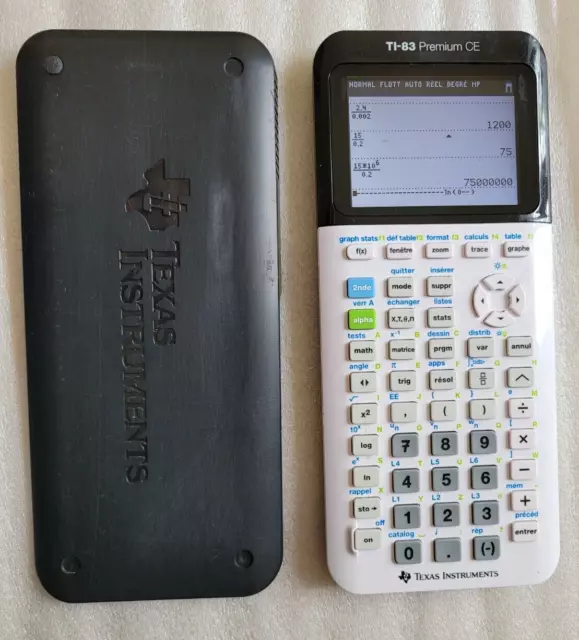 Calculatrice Texas Instruments TI-83 Premium CE