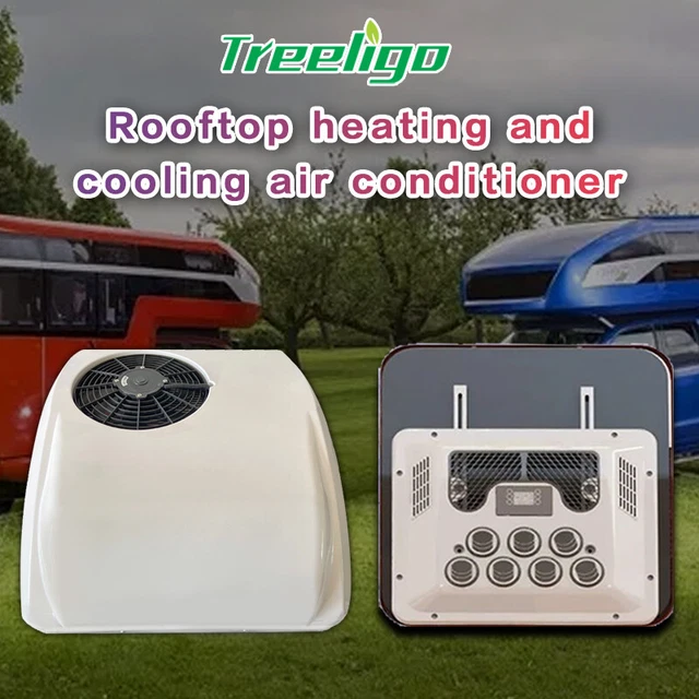 RV AIR CONDITIONER Heat Pump Camper NonDucted Rooftop AC Unit Heater