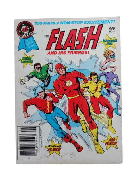 DC Special Blue Ribbon Digest #2 - Flash and His Friends - Kid Flash Pocket Book