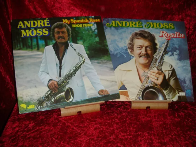 ANDRE' MOSS - Rosita + My Spanish Rose (Hervorragend erh.) 70's NL / Sax, jazz,