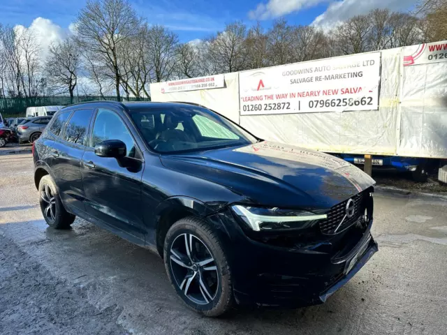 2021 Volvo Xc60 B4 R-Design 2.0 Diesel Hybrid Auto Damaged Repairable Salvage