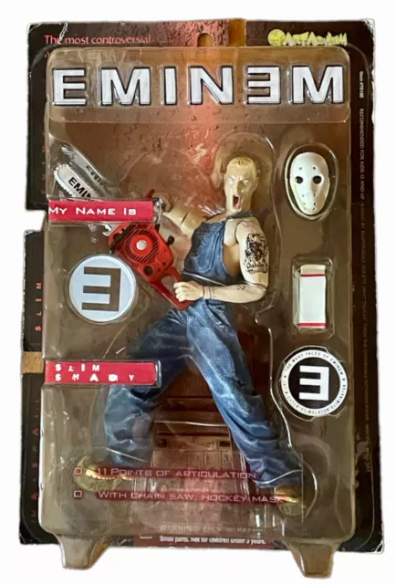 Eminem My Name is Slim Shady Art Asylum  Action figure Unopened BNIB 2001 Ex