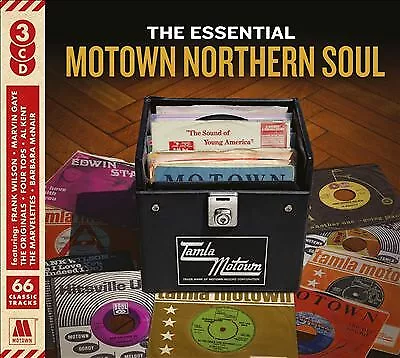Various Artists : The Essential Motown Northern Soul CD Box Set 3 discs