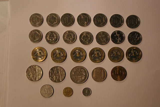 Lot 28 Pieces Francaises Diverses ( Voir Detail )