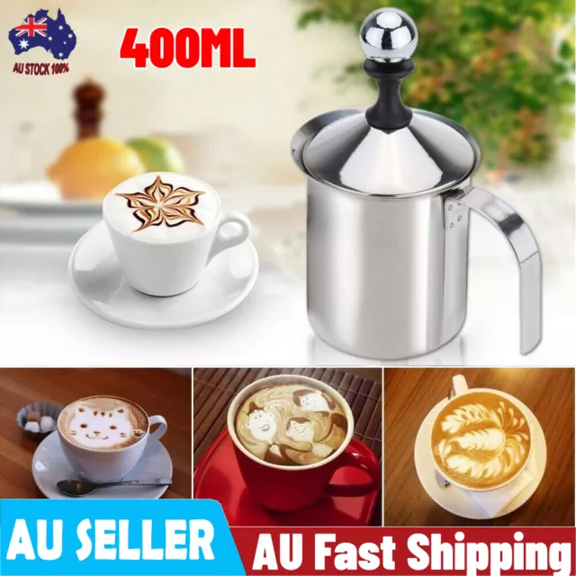 https://www.picclickimg.com/H~EAAOSwKW5jEItI/400ML-Stainless-Steel-Manual-Milk-Frother-Double-Mesh.webp