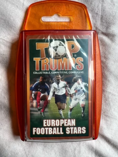Top Trumps Specials  - Card Game - European Football Stars - New