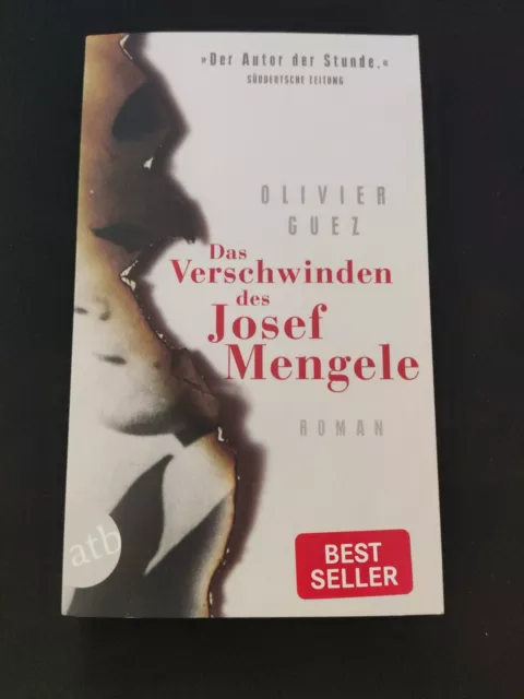 Das Verschwinden des Josef Mengele von Olivier Guez (2020, Taschenbuch)