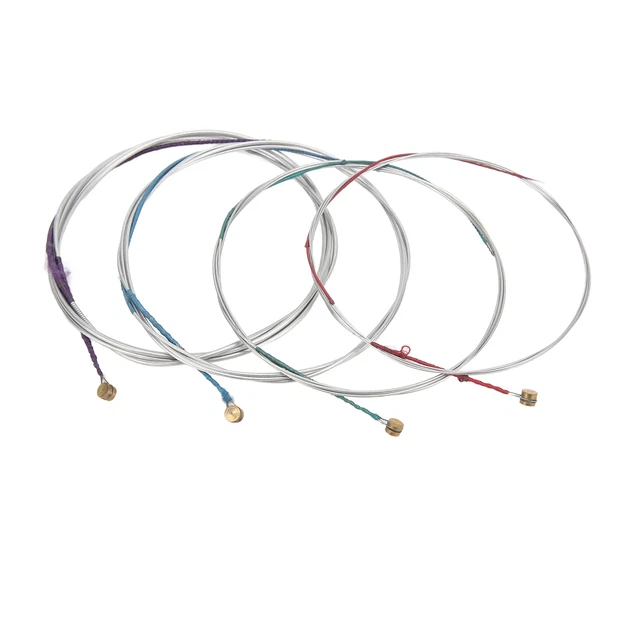 4/4 Cellos String Set Cello Strings Warm Tone Copper Nickel Zinc Alloy Durable