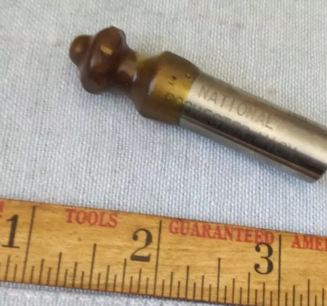 🇺🇸 National 1/2" x 3/16" (#2)  HSS Key Seat Cutter For 304 Woodruff Key