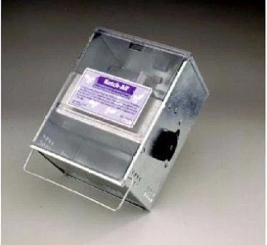 2 Ketch-All Clear Lid Automatic Mouse Traps Kness 101-0-027
