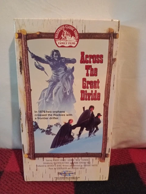 ACROSS THE GREAT Divide VHS SEALED Video Treasures Robert Logan George ...