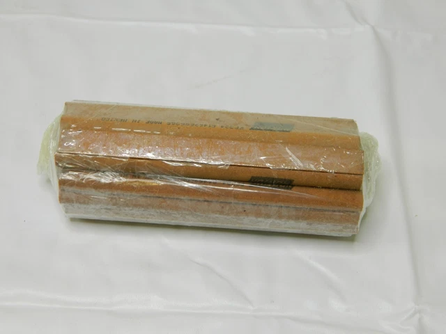 Norton Round Polishing Stone: 5/16X4″ 1/2 Round India Stone Qty 28 61463686365