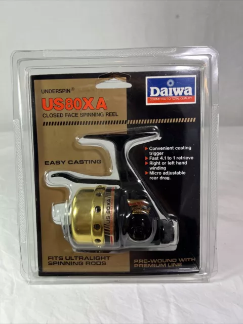 DAIWA GRAPHITE US-40XA Underspin Trigger Cast Fishing Reel $39.97 - PicClick