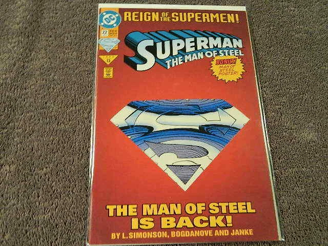 DC Comics SUPERMAN The Man Of Steel #1-134 + An. & Mini Series #1-6 - You Pick