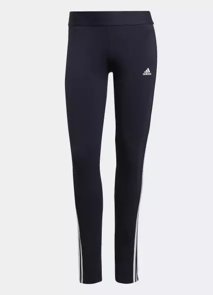 Faulty Adidas 3 Stripes Womens Black Leggings Gym pants size  8,10,12,14,16,18