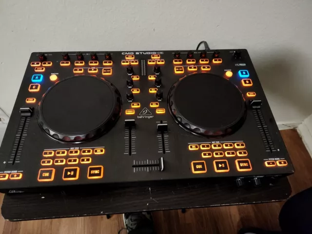 Behringer DJ Controller CMD STUDIO 4A/ Missing Power Cord/ Works Excellent