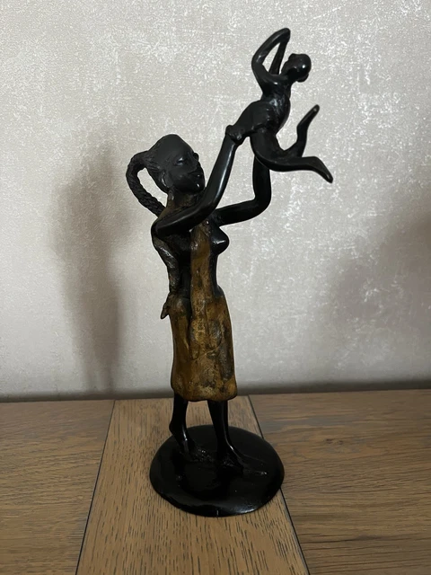 Statuette Bronze Femme D'après Paul Ponsard - Sculpture Style Antique 31cm