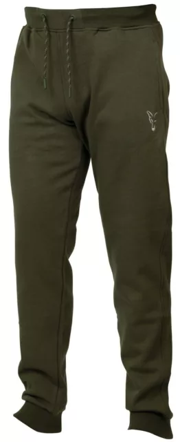 Fox Collection Green Silver Joggers NEW Fishing Jogging Bottoms *All Sizes*