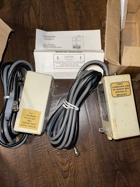 NEW Texscan Trancs Wall Module WS1NSI CATV 120V 23380-0003