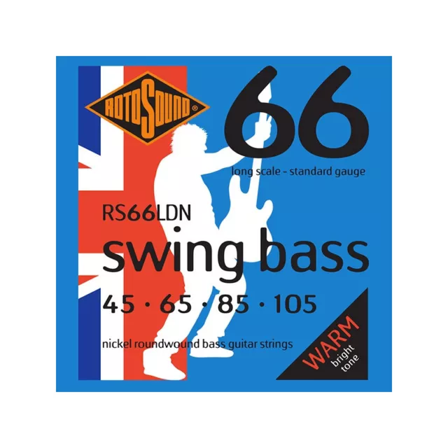 Rotosound RS66LDN Swing Bass - Jeu de cordes basse - 45-105