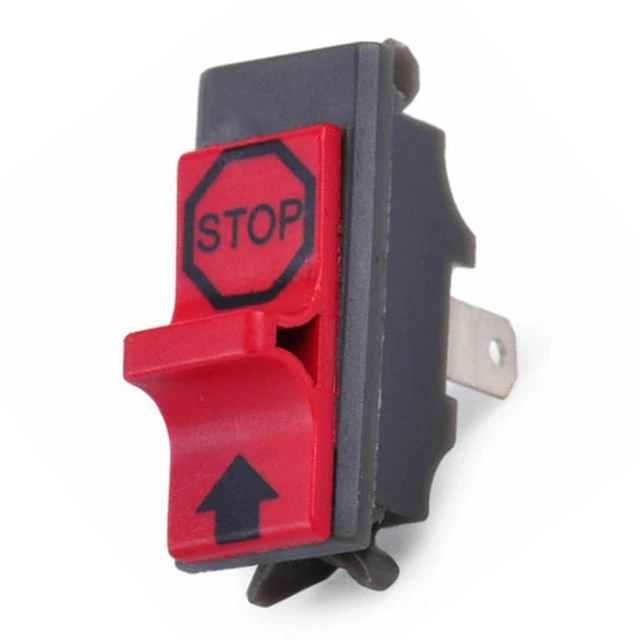 Interrupteur D'Arrêt Moteur Compatible Honda GX120 à GX390 - Réf. 35120-Z0T-831, Rouge, Coupe Le Circuit D'Allumage