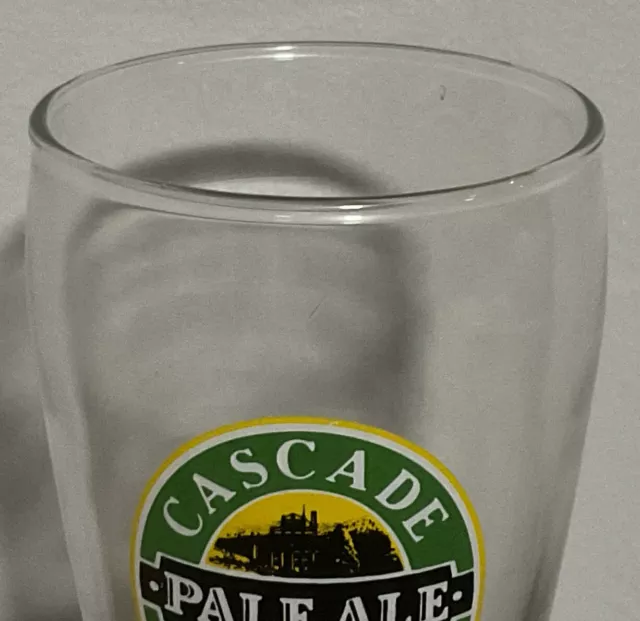 CASCADE Pale Ale Sparkling Tall Beer Drink Glass Man Cave Bar Alcohol 17cm 285ml 3