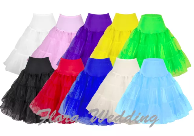 25" 50s Swing Vintage Petticoat/Rock n Roll Tutu/Fancy Skirt/Wedding Underskirt