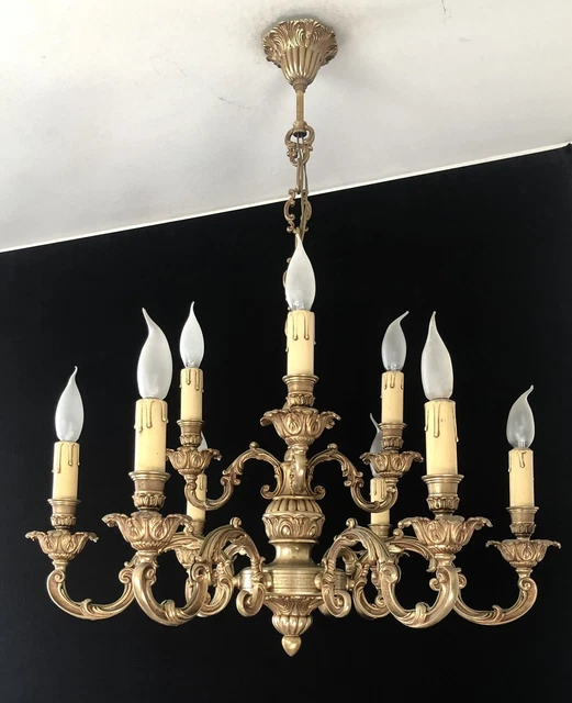 Paire De Bougeoirs De Style Louis XV