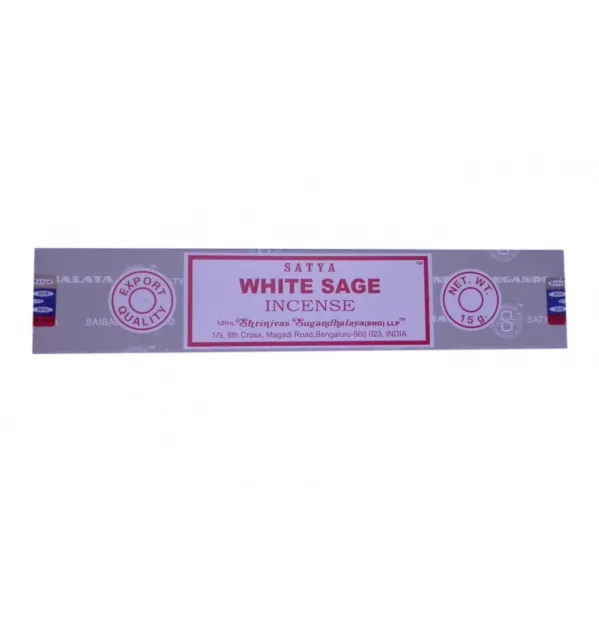 ♥ Bâton Encens Satya Sauge Blanche White Sage Neuf ♥